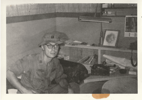 Aric's father in Vietnam